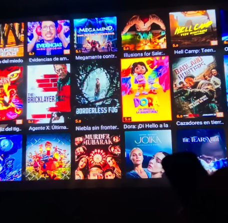 Proyector led 4k para ver peliculas y series en pantalla gigante 3 cuotas sin interés y envío gratis