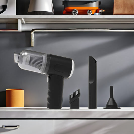 Aspiradora Potente Portatil 3 En 1 Recargable USB Auto / Hogar